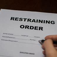 Image result for Restraining Order Example