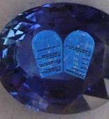 Image result for Sapphire Stone Ten Commandments