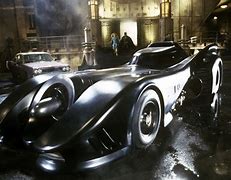 Image result for Michael Keaton Batman Movie Batmobile
