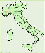 Image result for Asti Italy Map