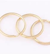 Image result for Gold Coloured Split Key Rings