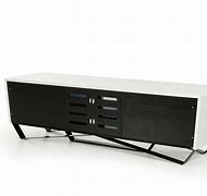 Image result for White 4 Drawer Gloss TV Stand