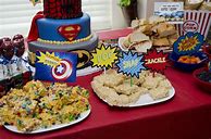 Image result for Superhero Birthday Party Food