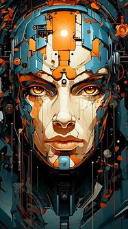 Image result for Sci-Fi Concept Art Android Robot