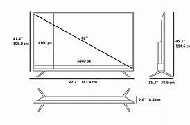 Image result for Samsung 85 Inch TV Technical Dimensions