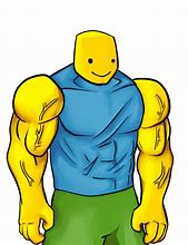 Image result for Buff Noob Roblox Toy Fan Art