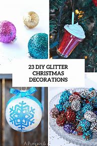 Image result for DIY Glitter Decorations