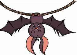 Image result for Hanging Bat Illustration