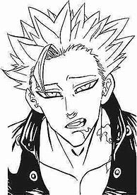Image result for Ban Seven Deadly Sins Black and White