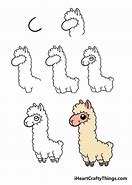 Image result for Draw so Cute Llama