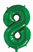 Image result for numbers eight balloons