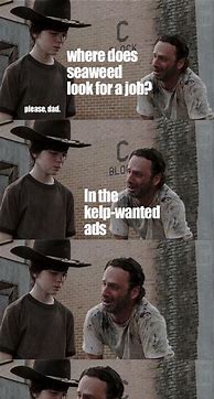 Image result for Walking Dead Where's Carl Meme