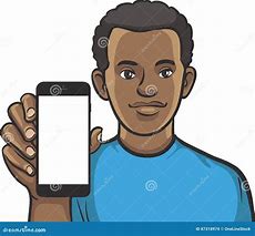 Image result for Black Person On Phone