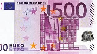 Image result for 500 Euro Cash