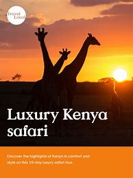 Image result for Luxury Kenya Safari