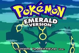 Image result for Pokemon Emerald Title Screen Image