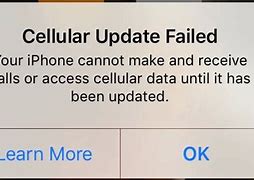 Image result for Cell Service Update Failed
