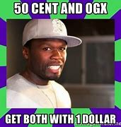 Image result for 50 Cent 1 Dollar Meme