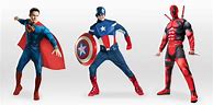 Image result for Men's Superhero Halloween Costumes