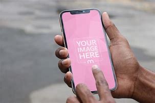 Image result for Black Man Holding iPhone