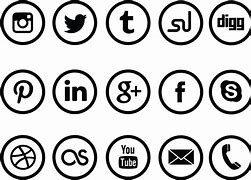 Image result for All Social Icon Circle