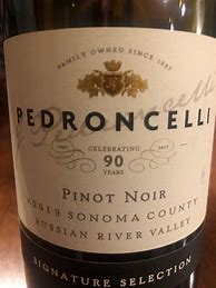 Image result for Pedroncelli Pinot Noir Signature Selection