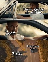 Image result for Zoro the Explorer Meme