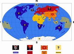 Image result for 1984 George Orwell World Map