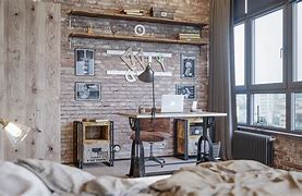 Image result for Industrial Look Office