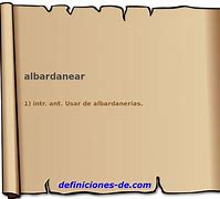 Image result for albardan�s
