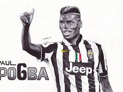 Image result for Pogba Juventus Drawing
