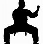 Image result for Martial Arts Silhouette Board