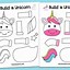 Image result for Unicorn Cut and Paste