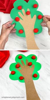 Image result for Fingerprint Apple Craft For