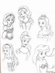 Image result for All Disney Princesses Drawings