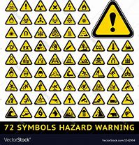 Image result for Hazard Symbols Vector
