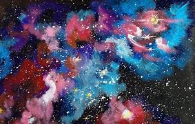 Image result for Easy Canvas Paintings Galaxy