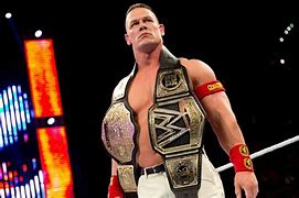 Image result for John Cena with Belt in Crowd