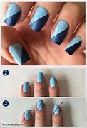 Image result for two colors nails art