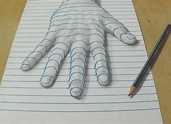 Image result for 3-Dimensional Art Drawing