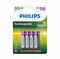 Image result for Philips Rechargeable Batteries AAA