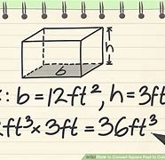 Image result for Cubic Feet to Square Feet