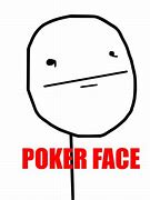 Image result for Poker Face Drawing