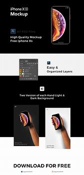 Image result for iPhone XS Mockup PSD