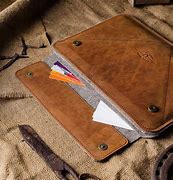 Image result for Leather iPad Case with Writing Tablet