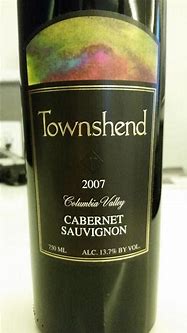 Image result for Townshend Cabernet Sauvignon