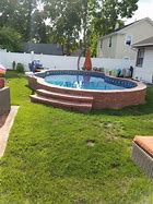 Image result for Small Backyard Above Ground Pool Ideas