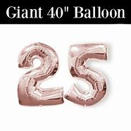 Image result for The Number 25 in Rose Gold