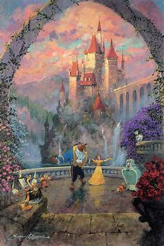 Belle Walt Disney Fine Art James Coleman Signed Limited - Etsy