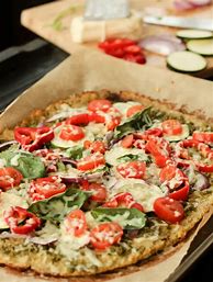 Image result for Cauliflower Pizza Crust Toppings
